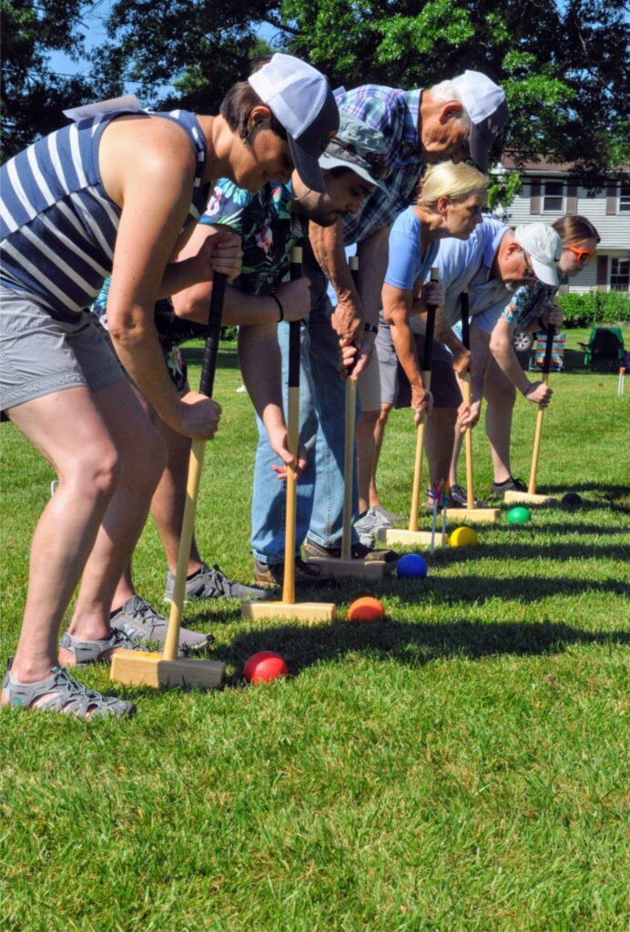Now Booking 2023: Croquet Tournament, Team Building and Social Events